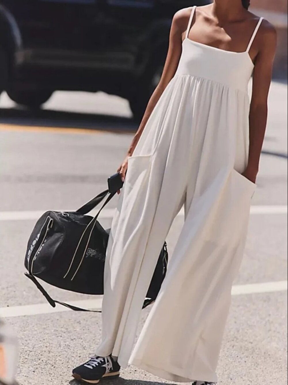 Free People Movement Hot Shot Strappy Onesie